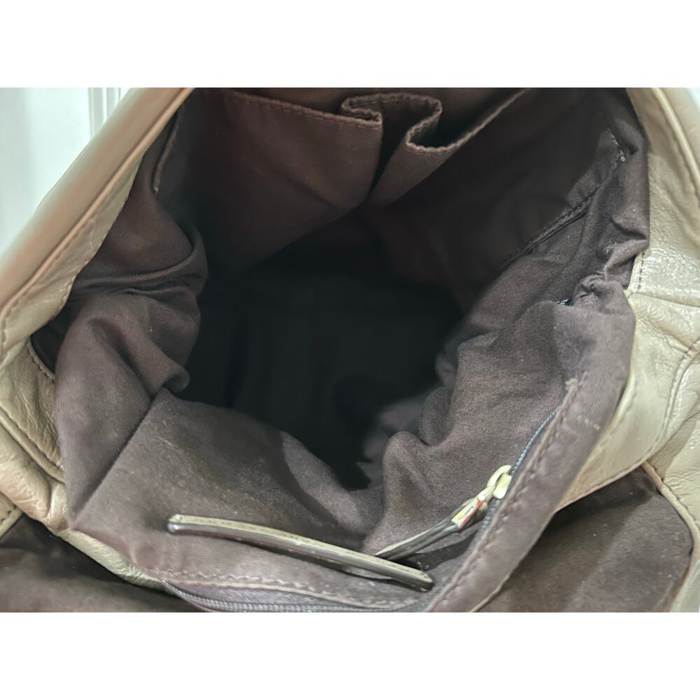 Marc by Marc Jacobs Marchive Knot Tan Leather Backpack (Retail $495) - Picture 6 of 15